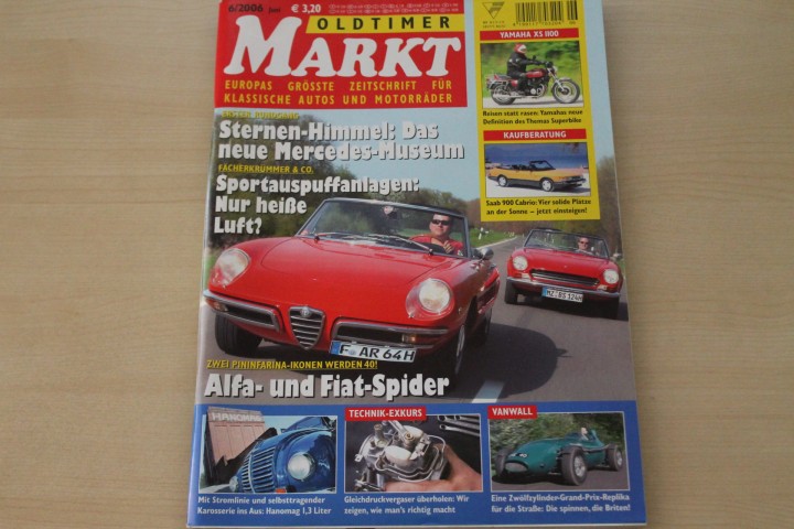 Deckblatt Oldtimer Markt (06/2006)